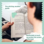 Leather heart corner bookmarks (7)