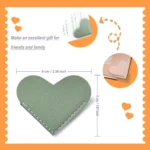 Leather heart corner bookmarks (7)