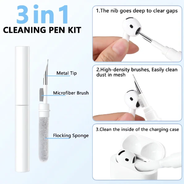 045-AirPods 4 Case Cover with Cleaner Kit-