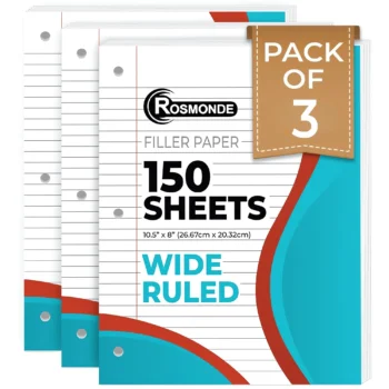 Loose Leaf Wide Ruled Binder Paper