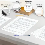 Loose Leaf Wide Ruled Binder Paper (1)