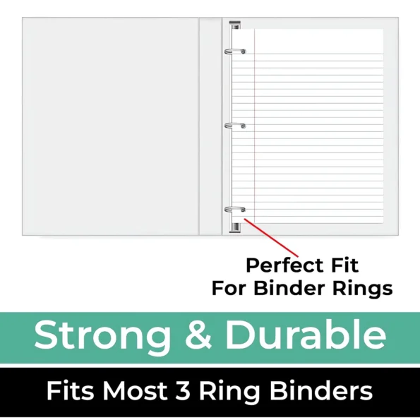 Loose Leaf Wide Ruled Binder Paper