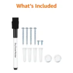 Magnetic Dry Erase Whiteboard with Aluminum Frame (8)