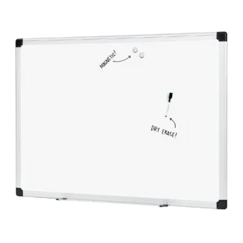 Magnetic Dry Erase Whiteboard with Aluminum Frame