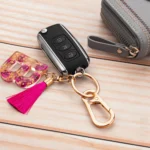 Metal keychain ring clip holder for keys (11)