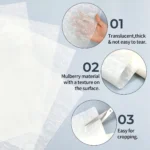 Mulberry paper sheets for crafts (6)