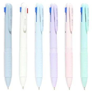 Multicolor Ballpoint Pen for Journaling and Planning