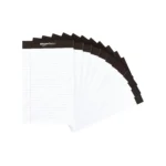 Narrow ruled white note pads for writing