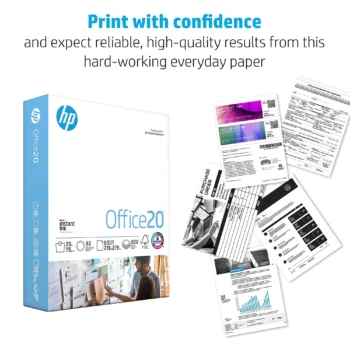 Office printer paper white letter size