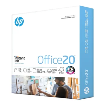Office printer paper white letter size