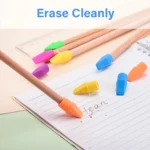 Pencil top erasers for school (6)