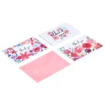 Pop up hydrangea flower bouquet card (4)