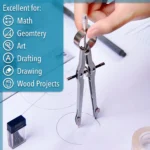 Professional Geometry Drawing Compass (8)