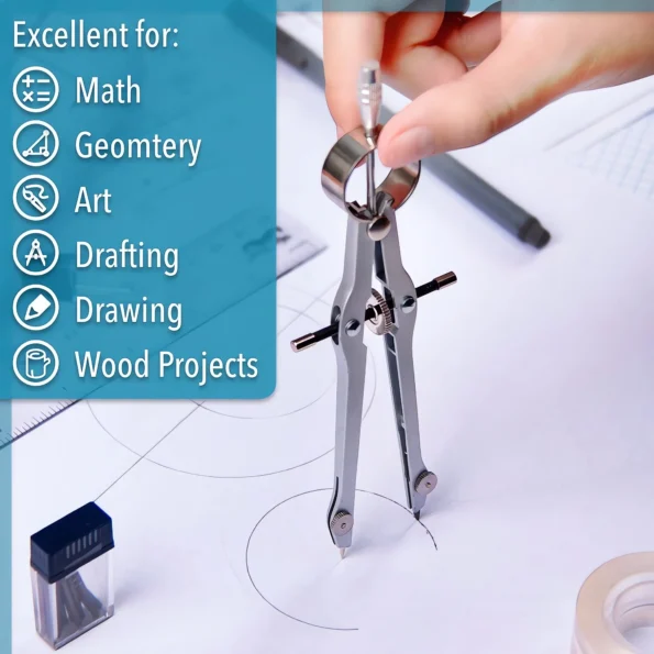 Professional Geometry Drawing Compass