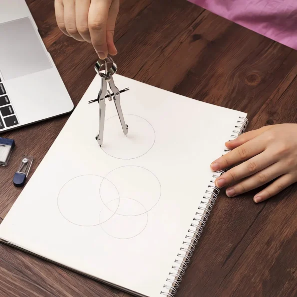 Professional Geometry Drawing Compass