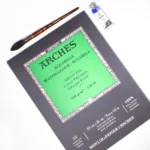 Professional cold press watercolor paper pad (1)