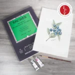 Professional cold press watercolor paper pad (1)