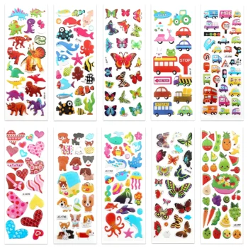 Puffy stickers for kids