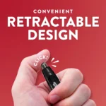 Retractable Bold Point Ballpoint Pens (9)
