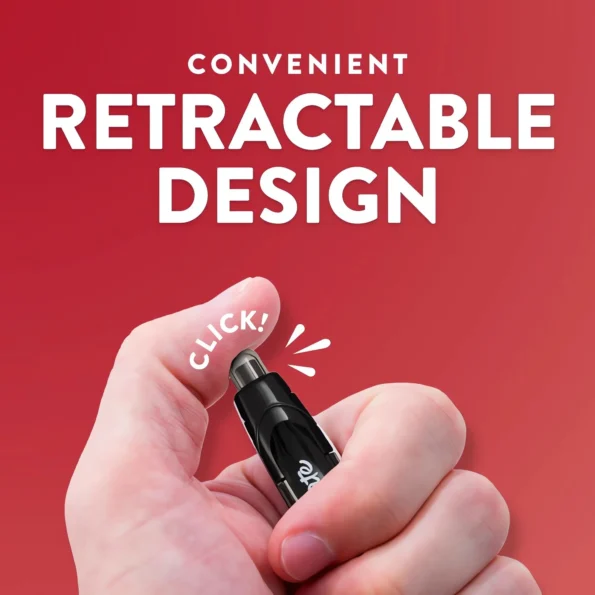 Retractable Bold Point Ballpoint Pens