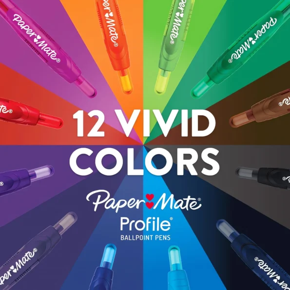 Retractable Bold Point Ballpoint Pens