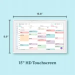 Smart wall calendar planner for family (1)