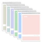 Spiral steno pads top bound notebooks