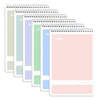 Spiral steno pads top bound notebooks