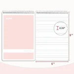 Spiral steno pads top bound notebooks (1)