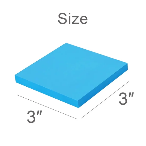 Sticky Notes Bright Colors Self Stick Pads