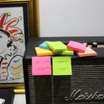 Sticky Notes Bright Colors Self Stick Pads (6)