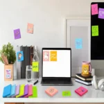 Sticky notes bright colors (4)