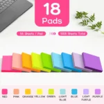 Sticky notes bright colors (4)
