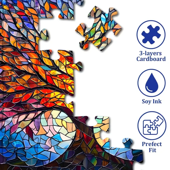 Tree of Life Puzzle for Adults Jigsaw Challenge