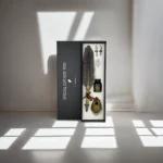 Vintage feather pen and ink set (7)