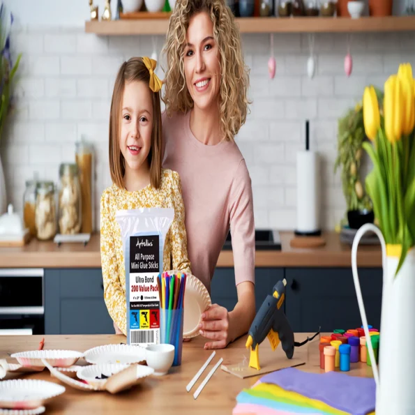 Washable glue sticks for school projects