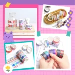 Washi tape set for crafts (1)