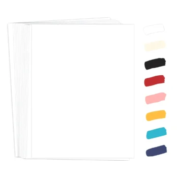 White cardstock printer paper for crafts