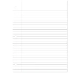 Wide ruled loose leaf notebook paper (5)