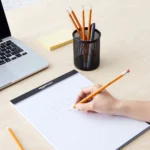 Woodcased pencils with erasers HB lead (1)
