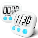 digital kitchen timer with magnetic backing