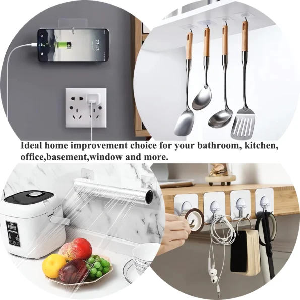 self adhesive heavy duty wall hooks