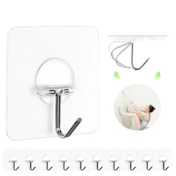 self adhesive heavy duty wall hooks