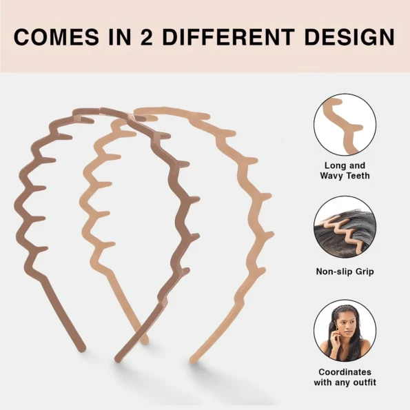 zig zag headband for women and men