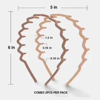 zig zag headband for women and men
