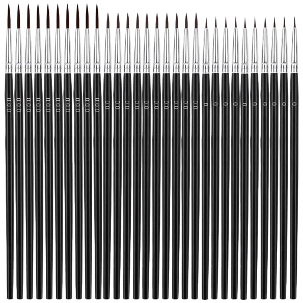 066-Miniature Detail Paint Brushes Set for Acrylic