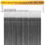 066-Miniature Detail Paint Brushes Set for Acrylic (3)