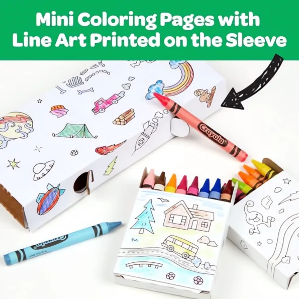 067-Bulk Crayon Set for Kids Arts and Crafts