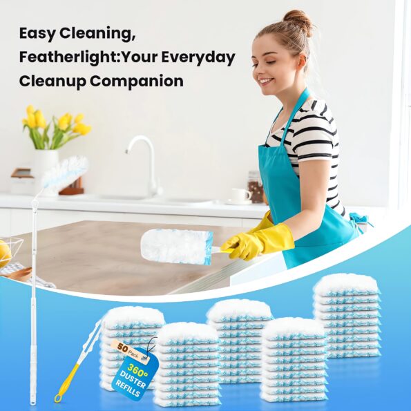 072-duster refills with handle for cleaning