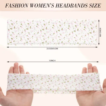 074-Fashion Floral Headbands for Women